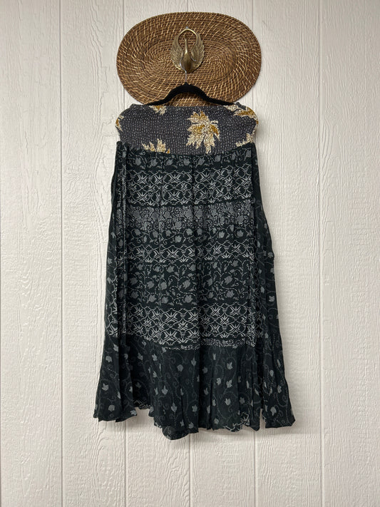 Crepe Sari Inner Peace Wrap Skirt 0626 210