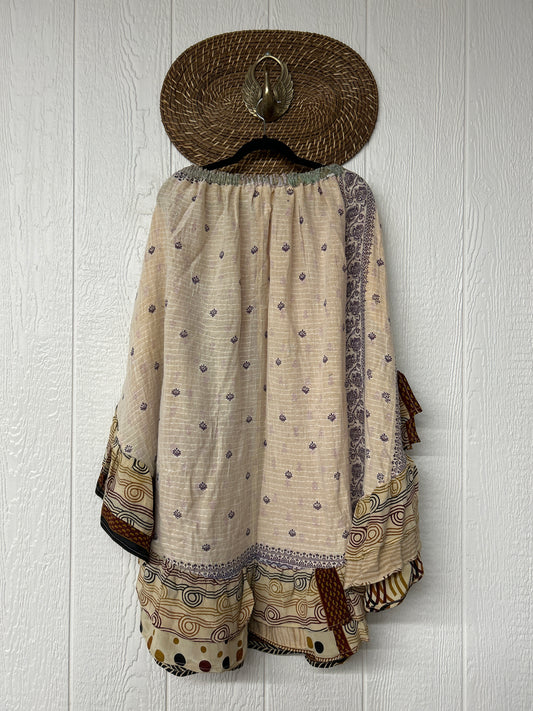 Pareo Kantha Wild Rose Skirt 0426 104