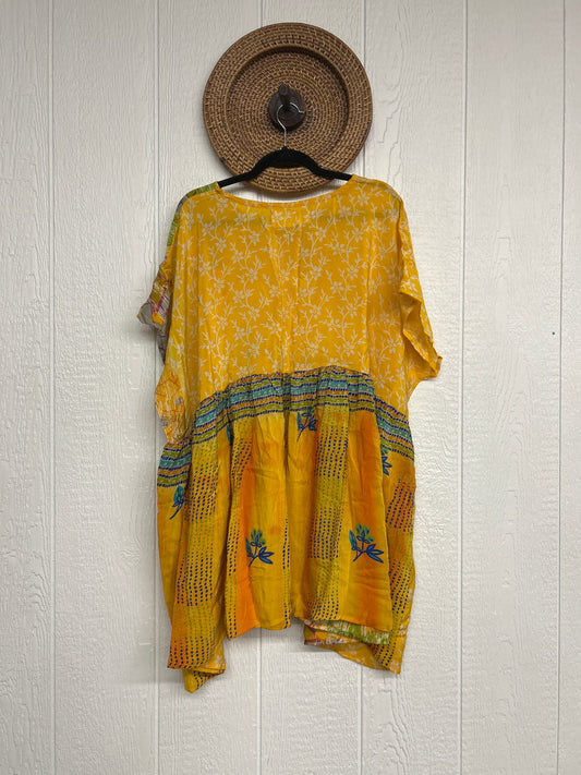 Crepe Sari Daydreamer Button Down Mini 0426 170