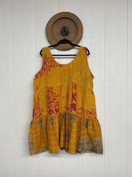 Kantha Meadow Mini Dress 0625 124