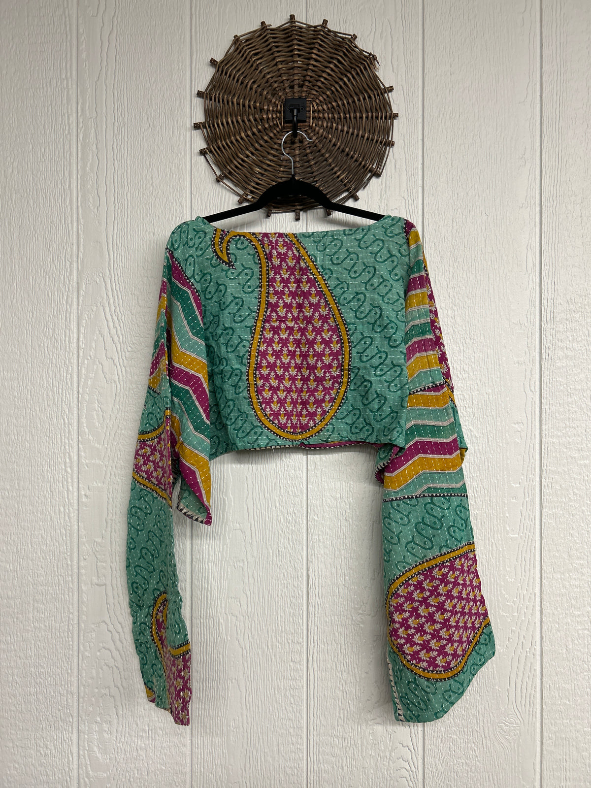 Pareo Kantha Abundance Crop Top 1026 013