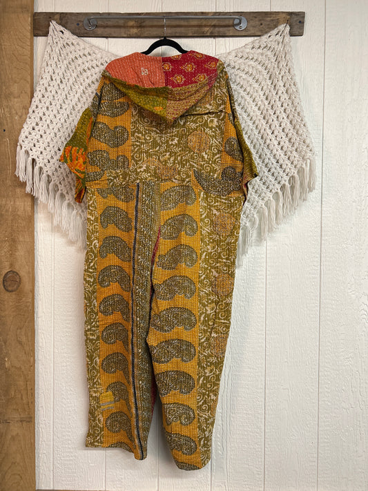 Kantha Zen Hoodie Jumpsuit 0925 262