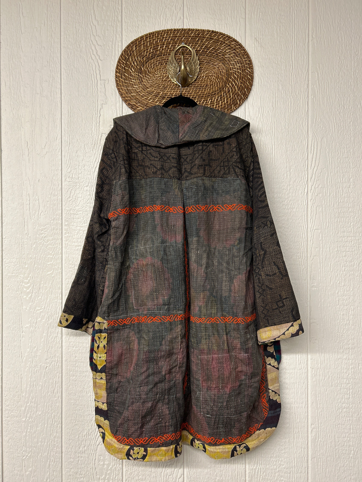 Fine Kantha Drifter Coat 1026 147
