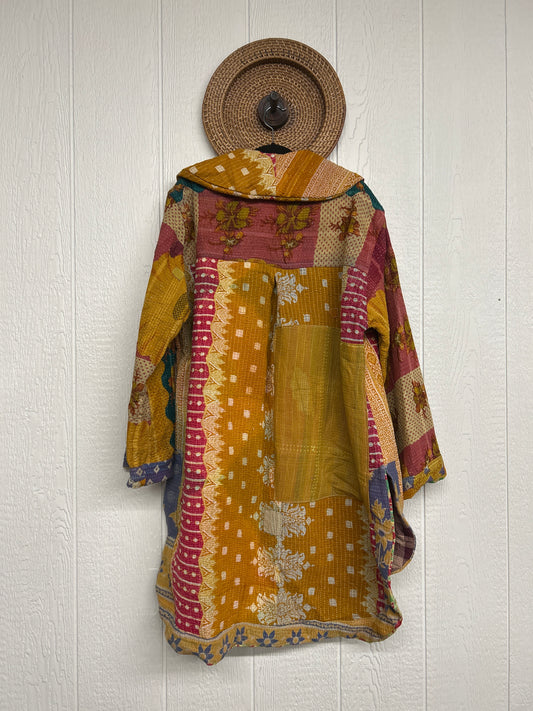 Fine Kantha Drifter Coat 1026 216
