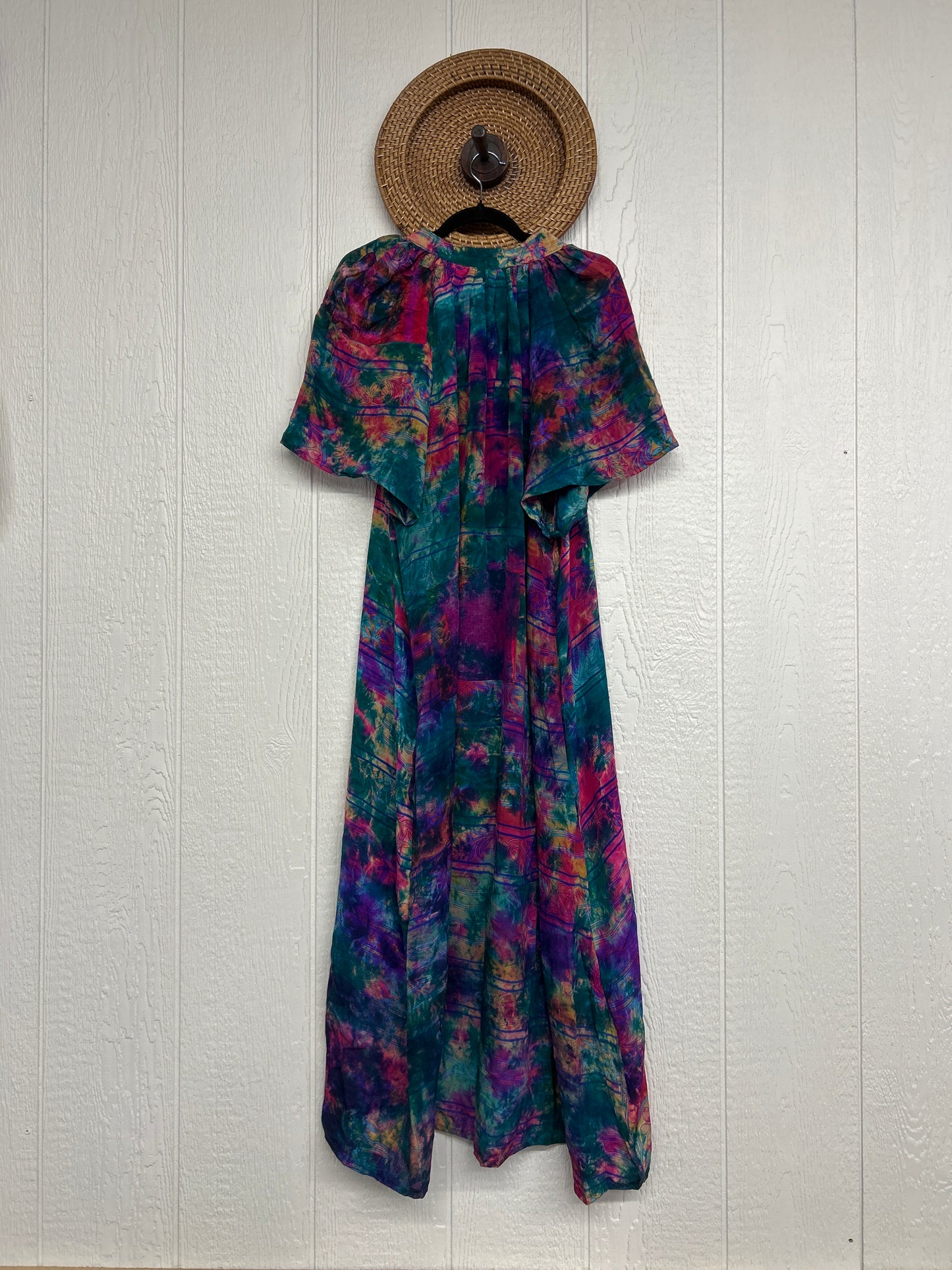 Crepe Sari Summer Woodstock Duster 0626 122