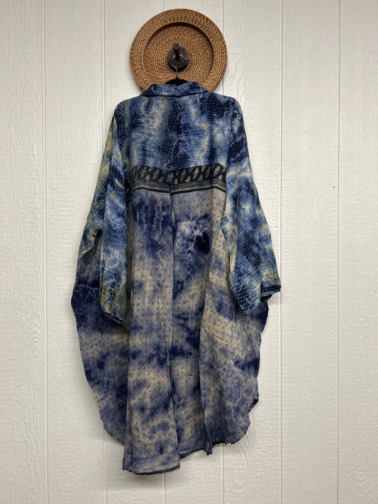 Pareo Kantha Free To Be Longsleeve Maxi 0526 018