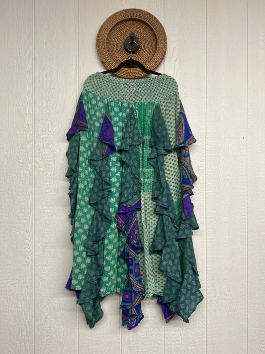 Pareo Kantha Willow Maxi Skirt 0826 221
