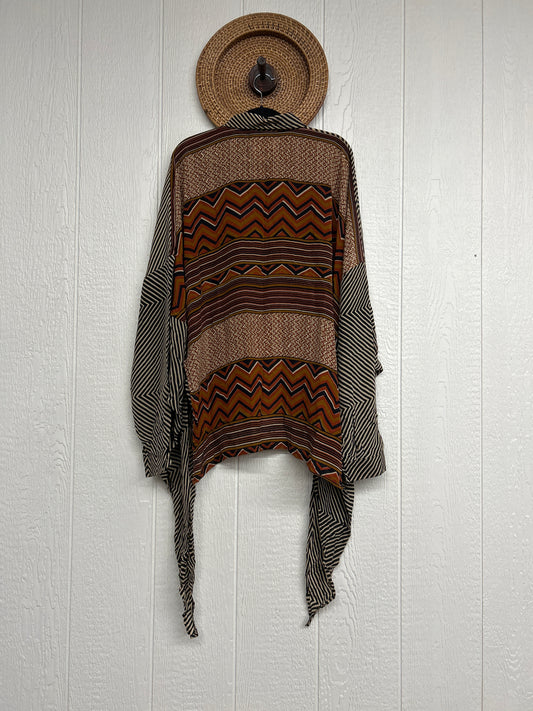 Crepe Sari Nirvana Button Down 1125 178