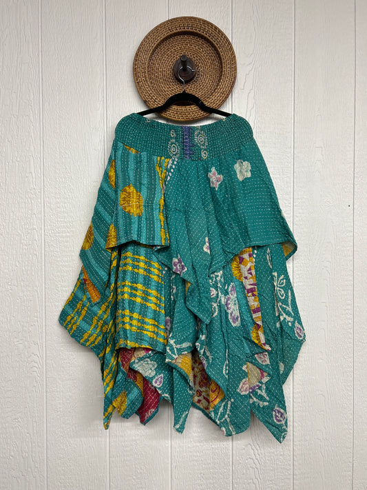 Pareo Kantha Pixie Skirt 0426 135