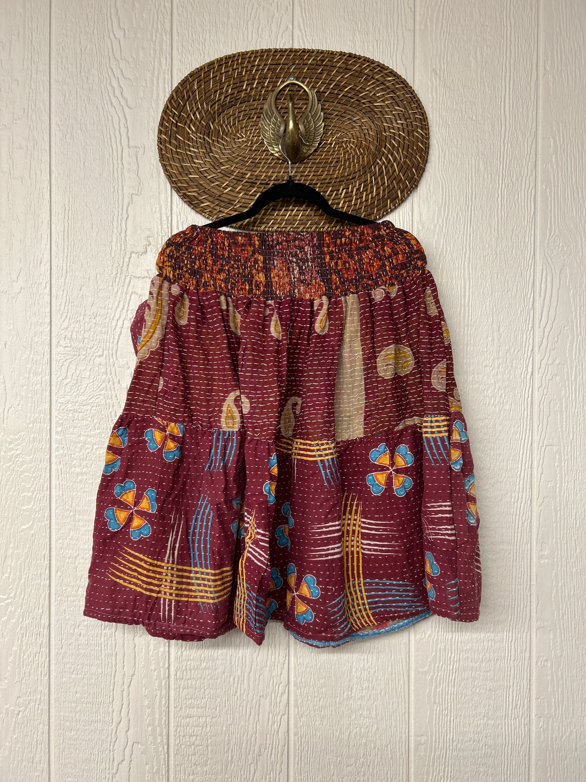 Pareo Kantha Meadow Skirt 0826 021