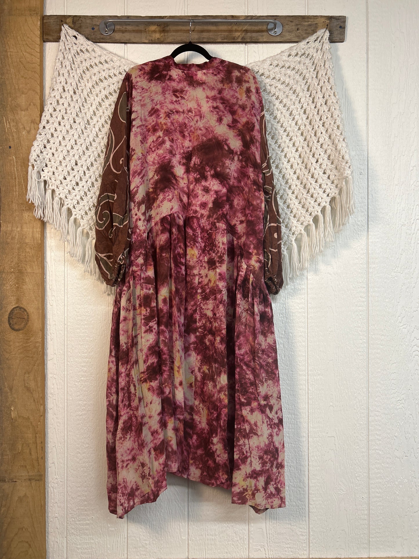 Crepe Sari Evermore Kimono 0326 152