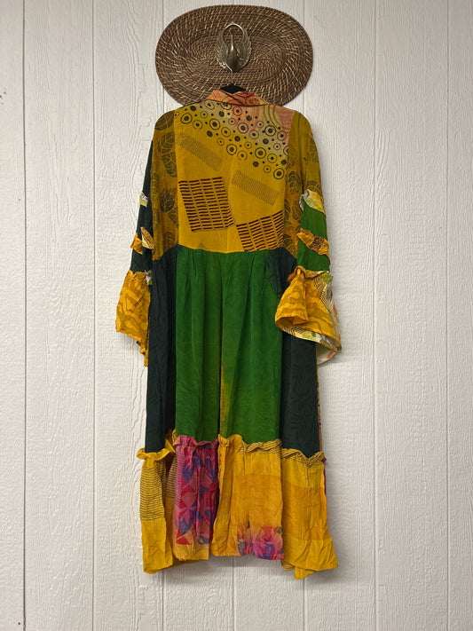 Crepe Sari Rhiannon Duster Dress 0226 063