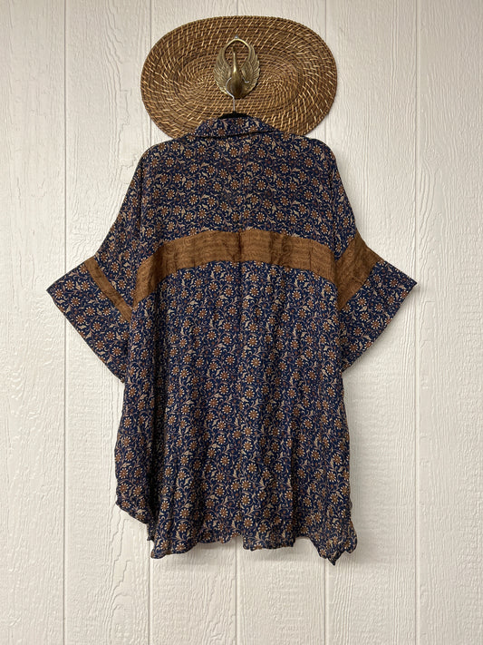 Crepe Sari Free To Be Button Down 0626 078