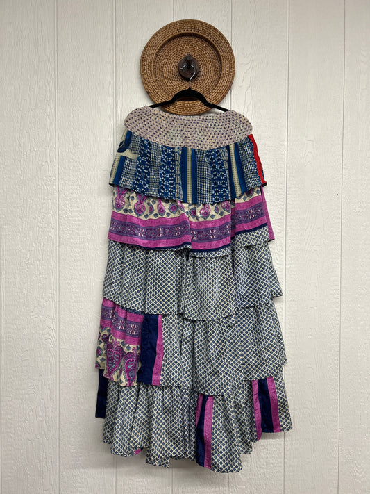 Rasgulla Sari Venus Ruffle Maxi 1125 177