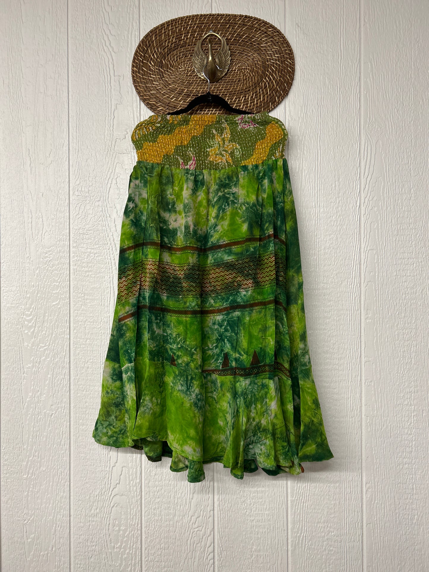 Crepe Sari Inner Peace Wrap Skirt 0626 157