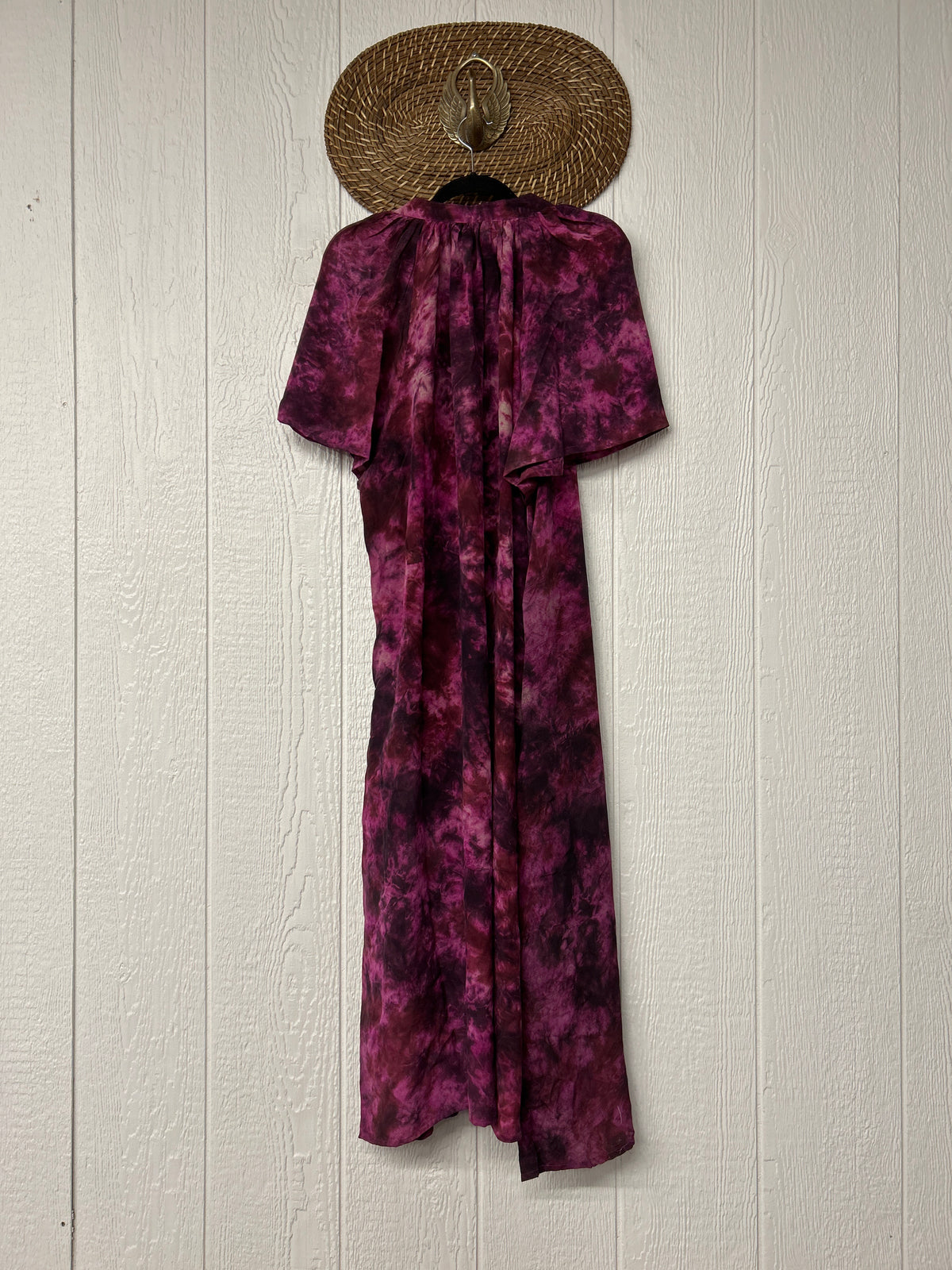 Crepe Sari Summer Woodstock Duster 0626 143