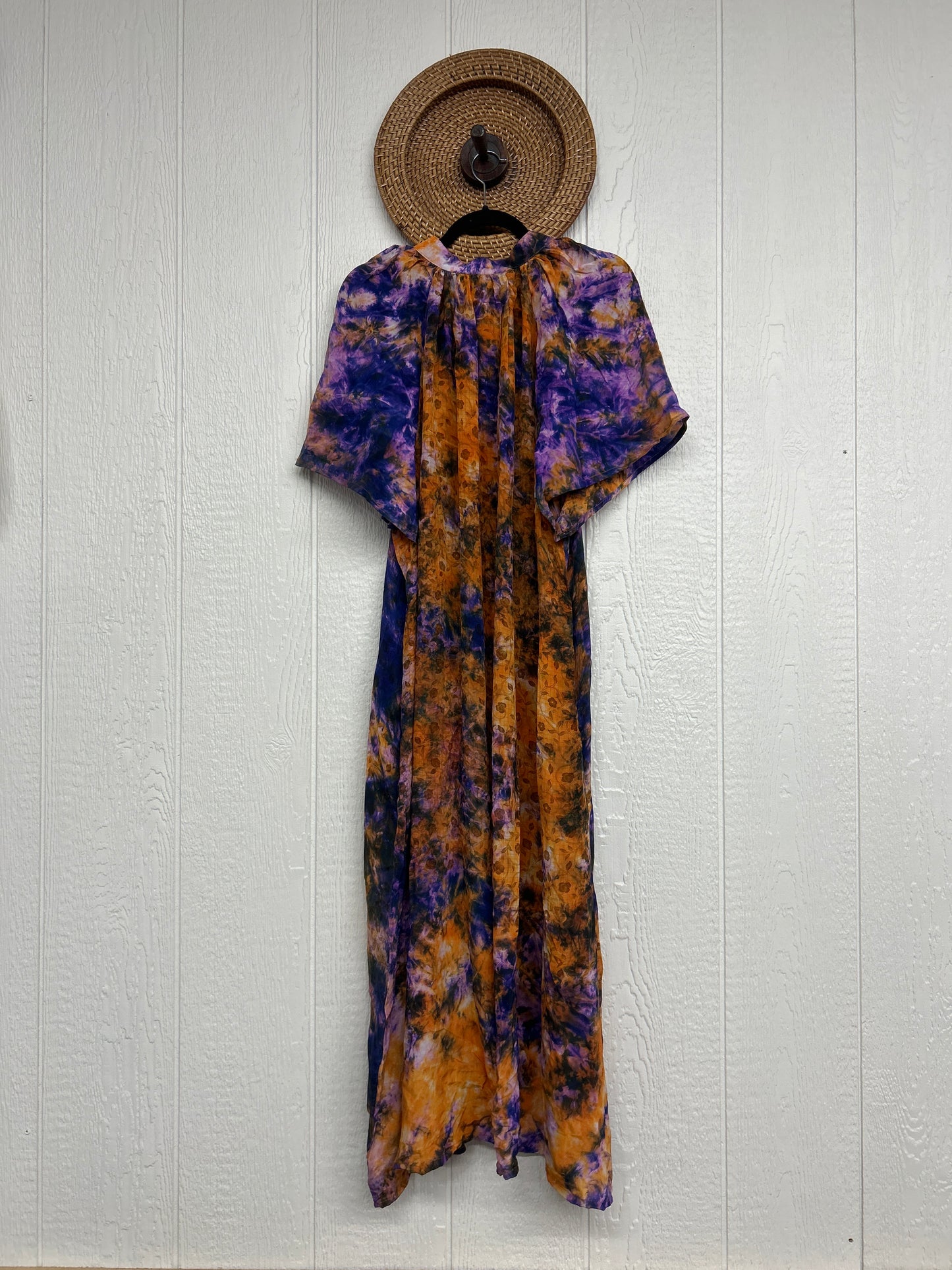 Crepe Sari Summer Woodstock Duster 0626 049