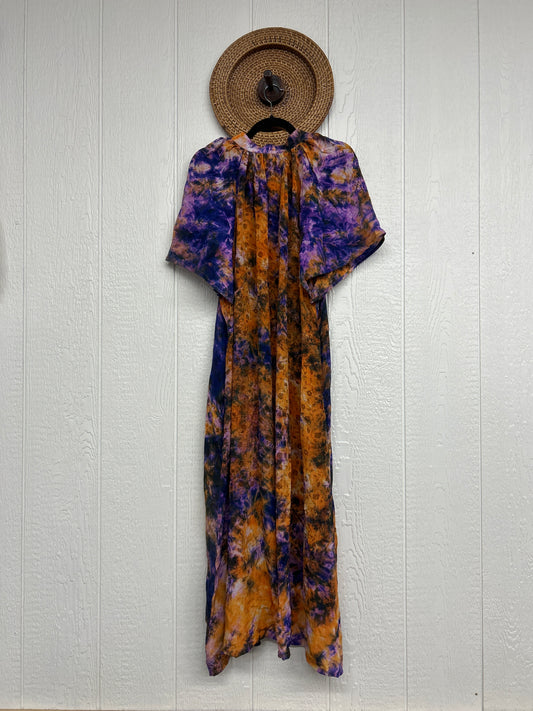 Crepe Sari Summer Woodstock Duster 0626 049