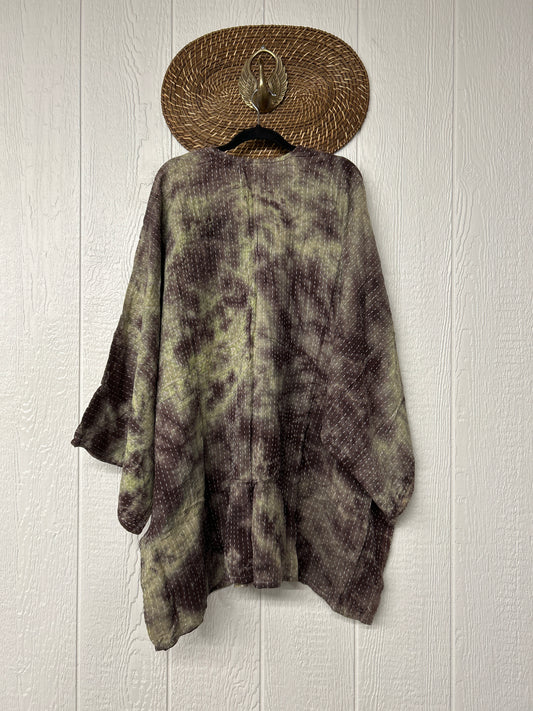 Pareo Kantha Gaia Split Tunic 0526 011