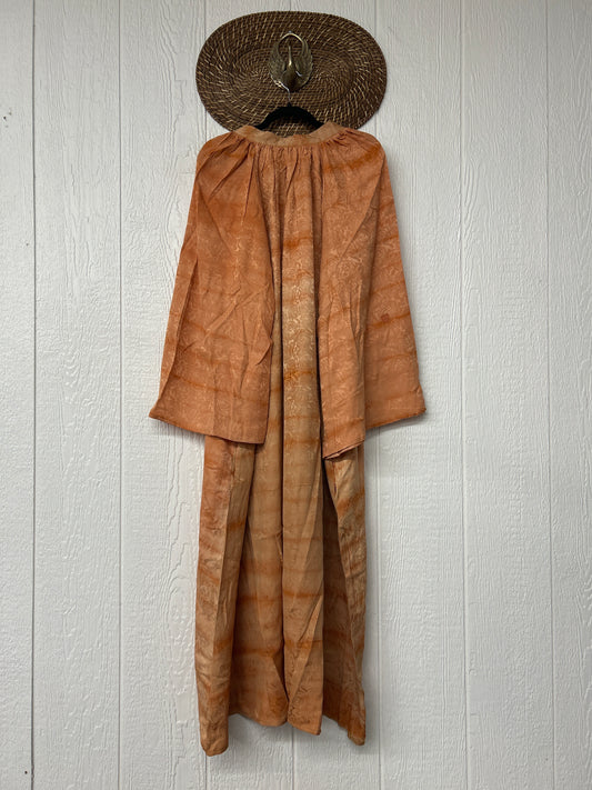 Crepe Sari Woodstock Duster Dress 0226 123