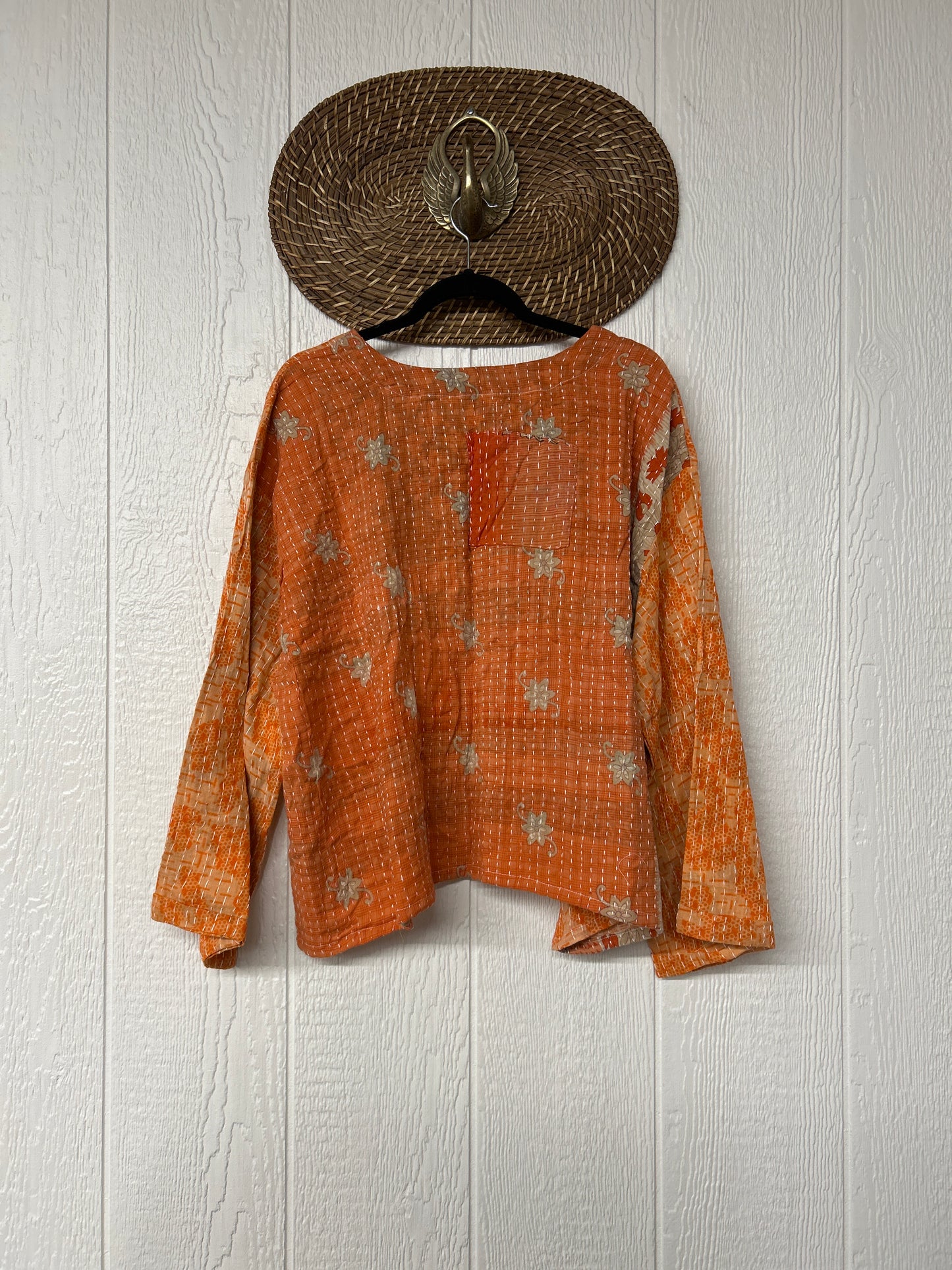 Pareo Kantha Wanderer Pocket Crop Top 0226 247