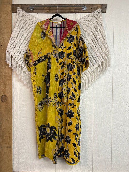 Kantha Zen Hoodie Jumpsuit 0925 264