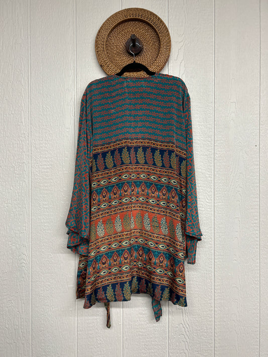 Rasgulla Sari Shortie Spellbound Kimono 0226 181