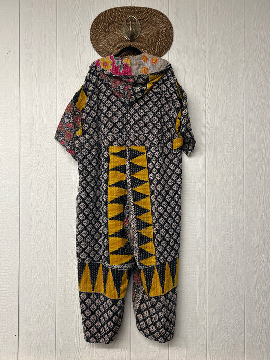 Kantha Zen Hoodie Jumpsuit 0925 011