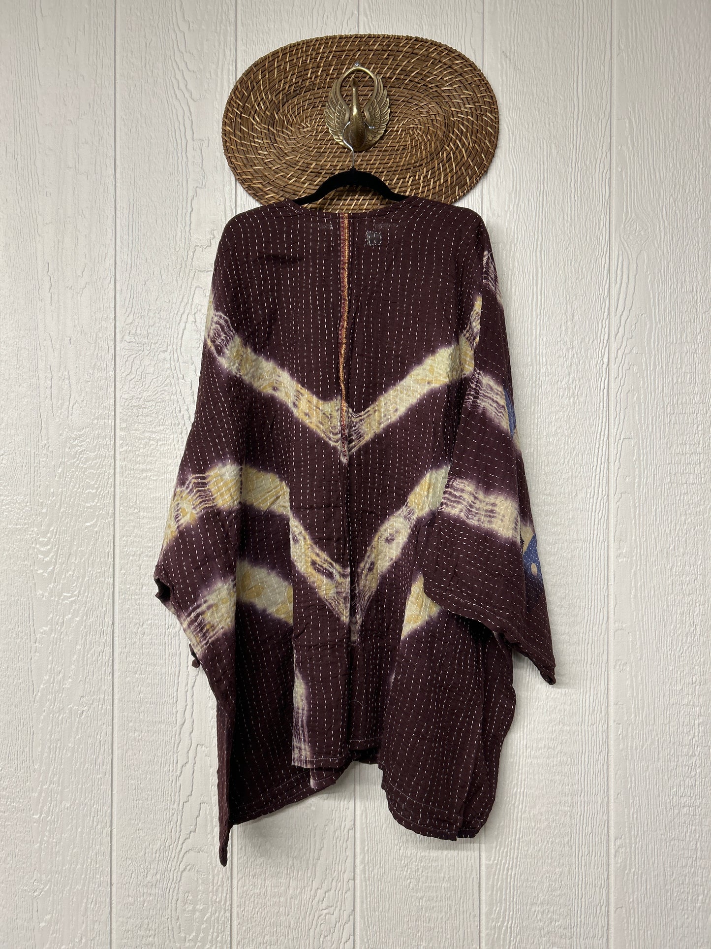 RETAIL Pareo Kantha Gaia Button-Down Kimono 0526 026