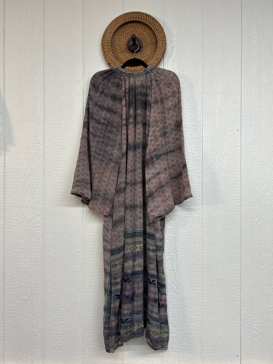 Crepe Sari Woodstock Duster Dress 0226 197
