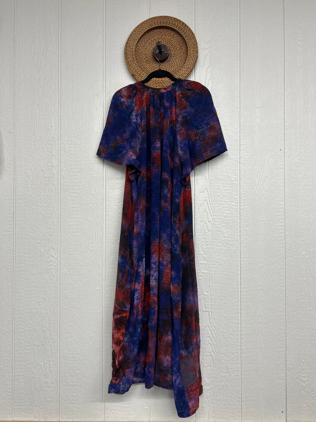 Crepe Sari Summer Woodstock Duster 0626 117