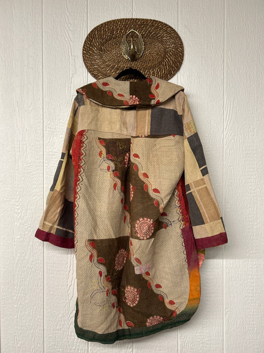 Fine Kantha Drifter Coat 1026 135
