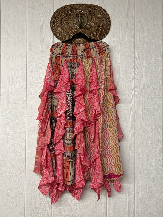 Pareo Kantha Willow Maxi Skirt 0826 103