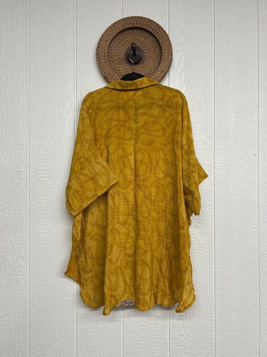 Crepe Sari Free To Be Button Down 0626 222