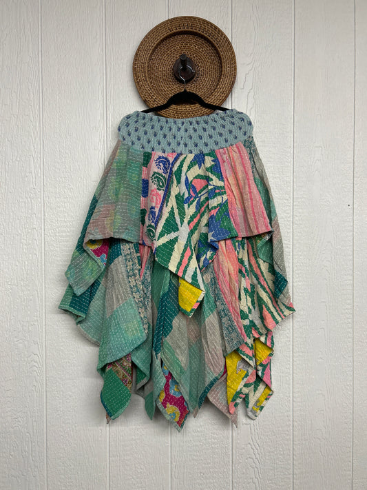 RETAIL Pareo Kantha Pixie Skirt 0426 040