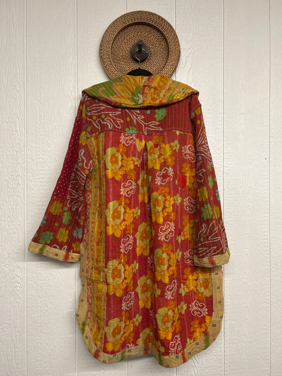 Fine Kantha Drifter Coat 1026 012