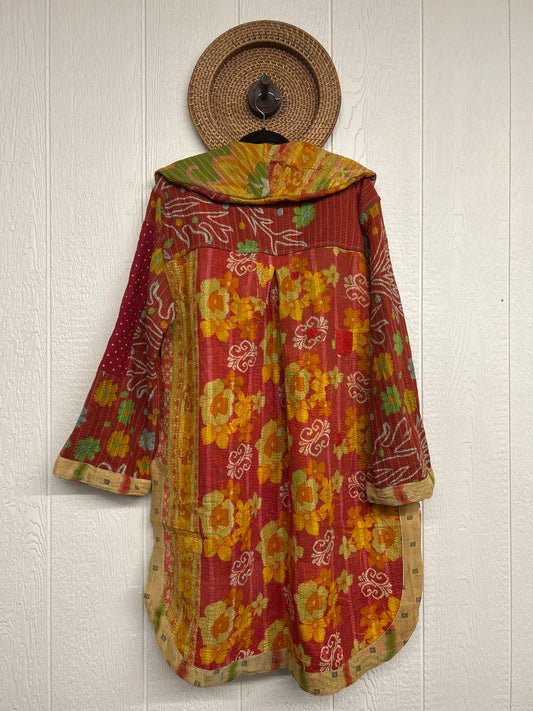 Fine Kantha Drifter Coat 1026 012