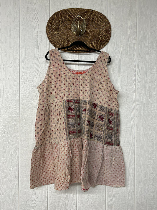 Kantha Meadow Mini Dress 0625 149