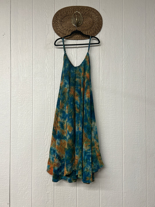 Crepe Sari Moonchild Dress 0826 008