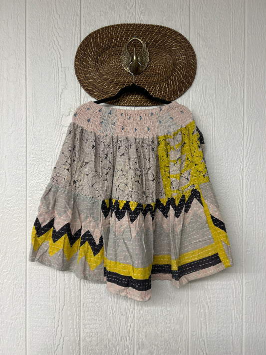 Pareo Kantha Meadow Skirt 0826 253