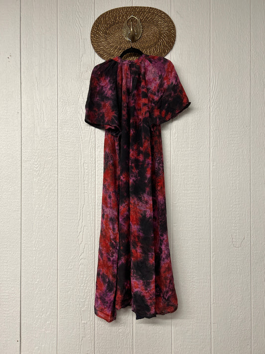 Crepe Sari Summer Woodstock Duster 0626 194