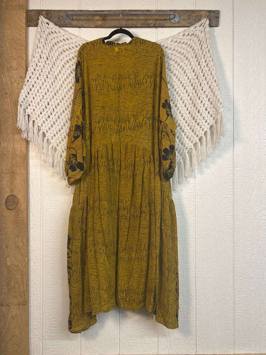 Crepe Sari Evermore Kimono 0326 165