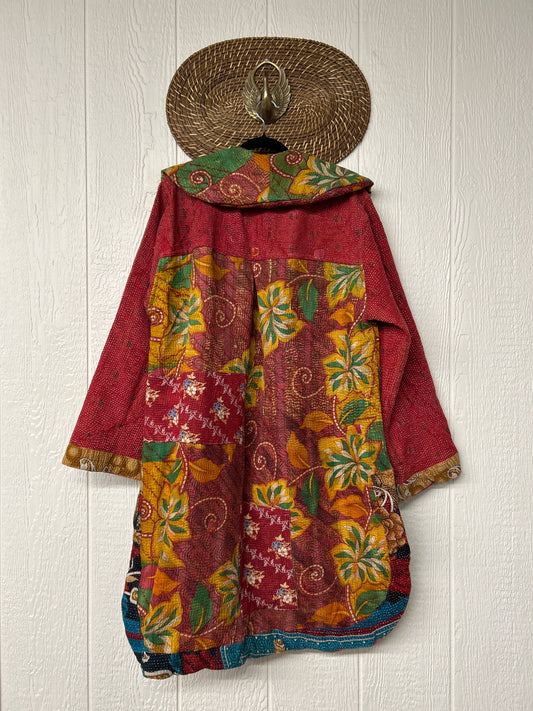 Fine Kantha Drifter Coat 1026 089