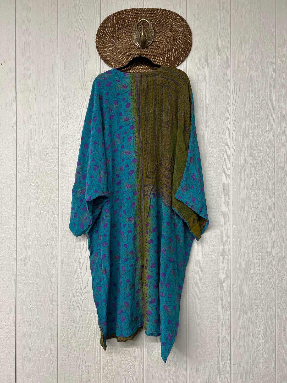 Crepe Sari Gaia Duster Dress 0826 042