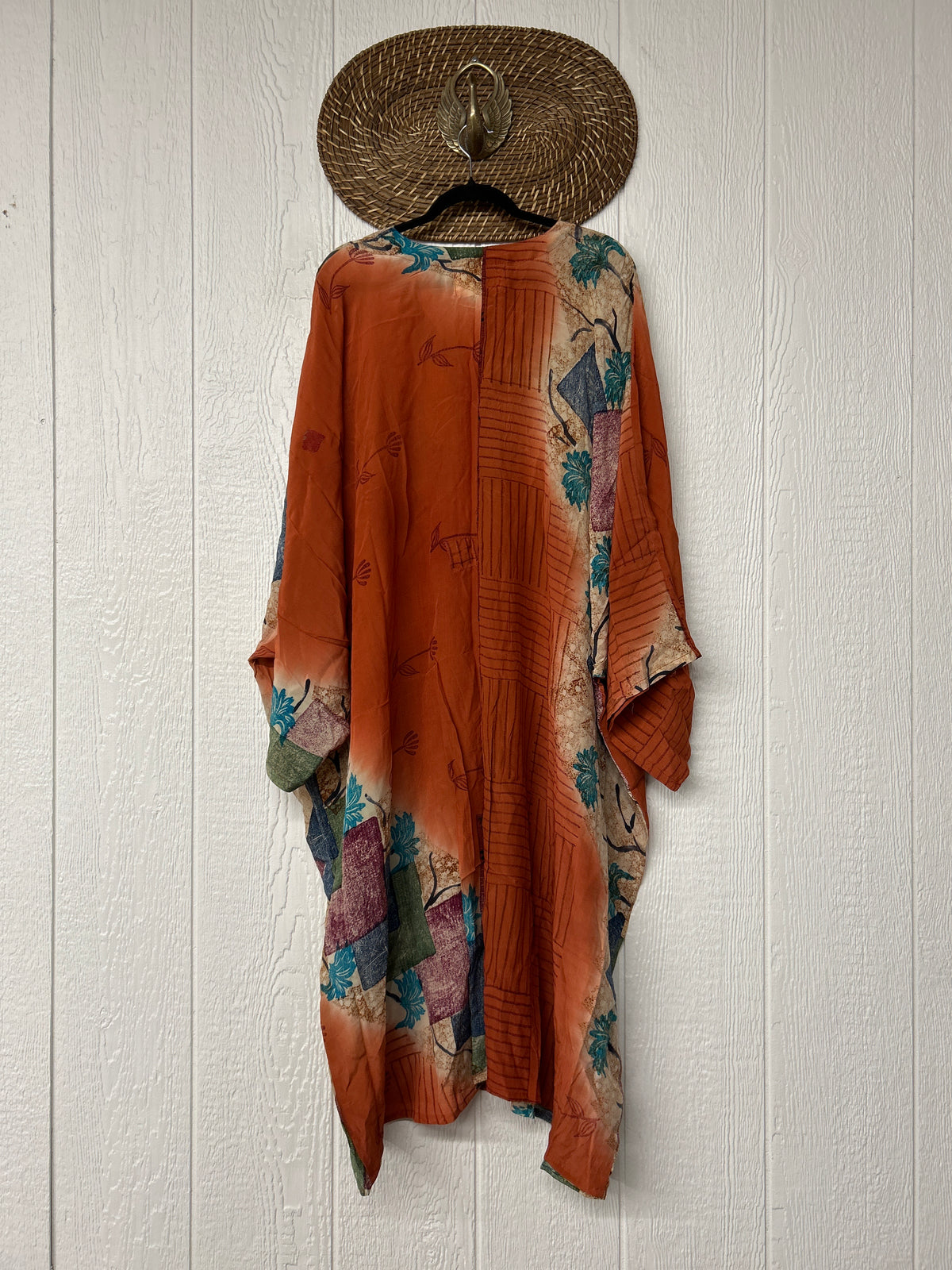 Crepe Sari Gaia Duster Dress 0826 036