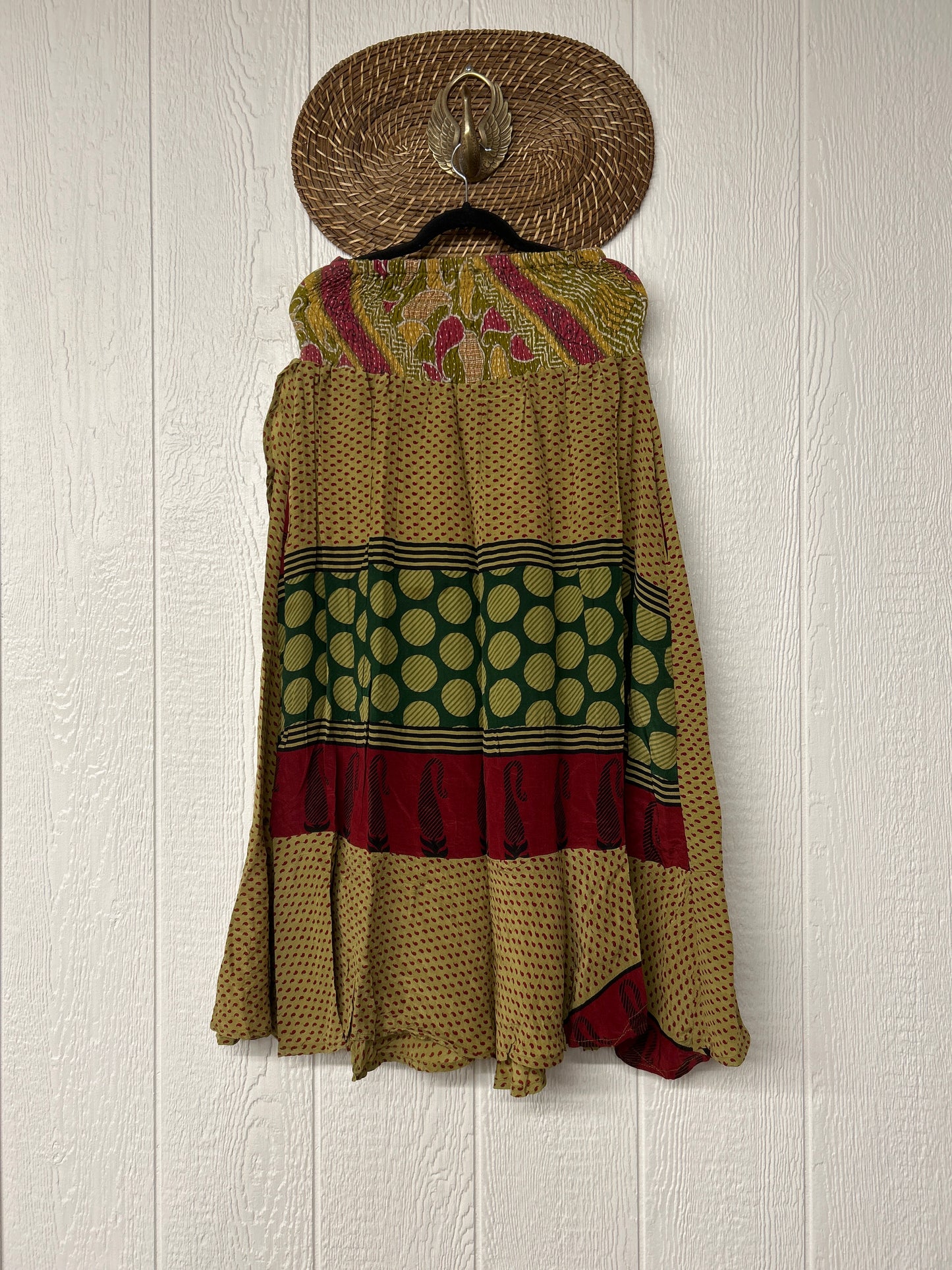 Crepe Sari Inner Peace Wrap Skirt 0626 038