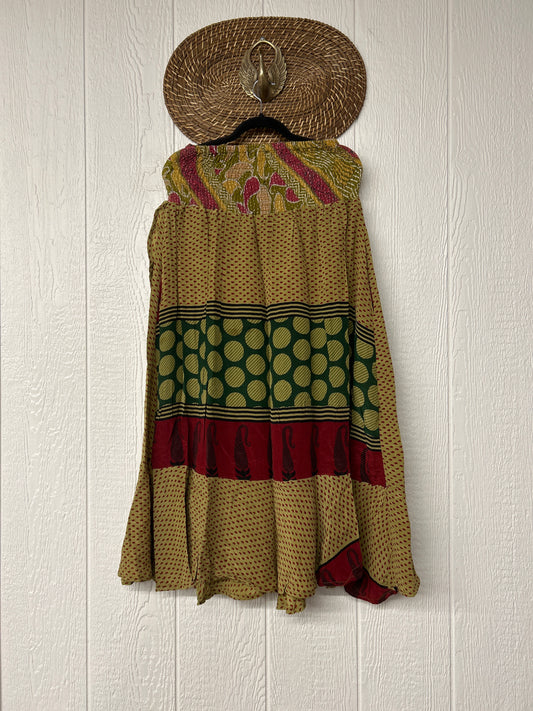 Crepe Sari Inner Peace Wrap Skirt 0626 038