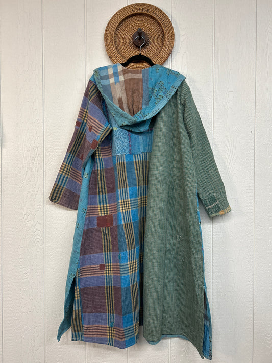 Fine Kantha Rising Sun Coat 1125 190