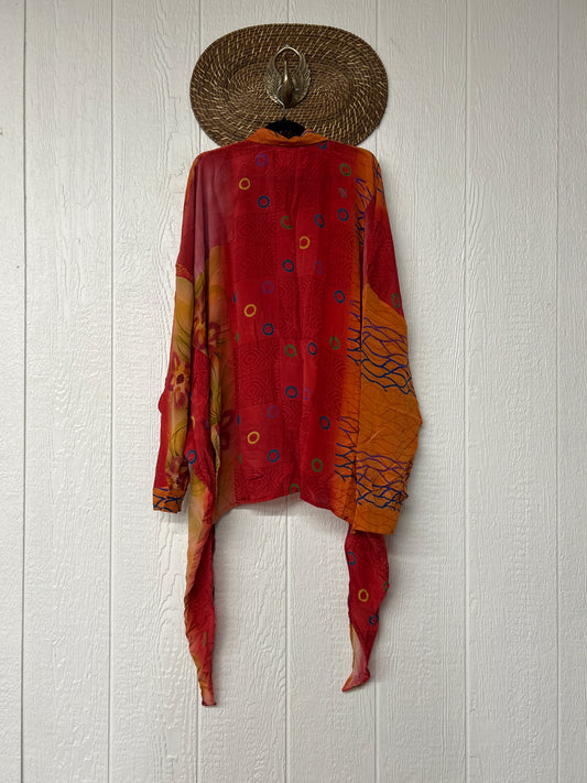 Crepe Sari Nirvana Button Down 1125 149