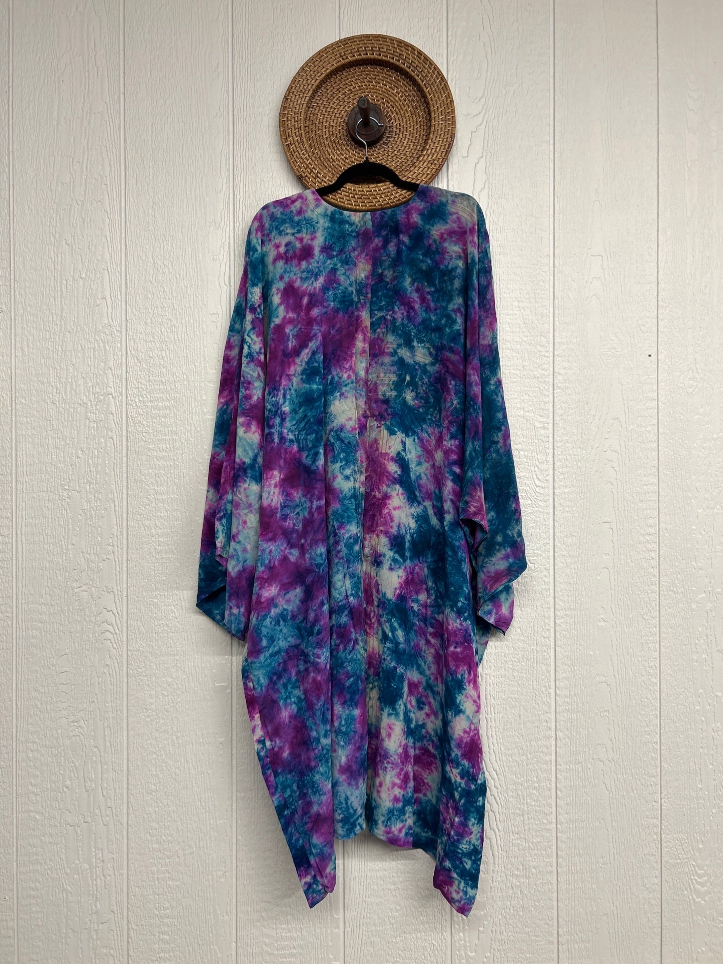 Crepe Sari Gaia Duster Dress 0426 017